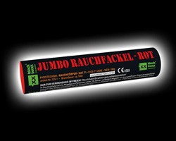 Jumbo-Rauchfackel Rot